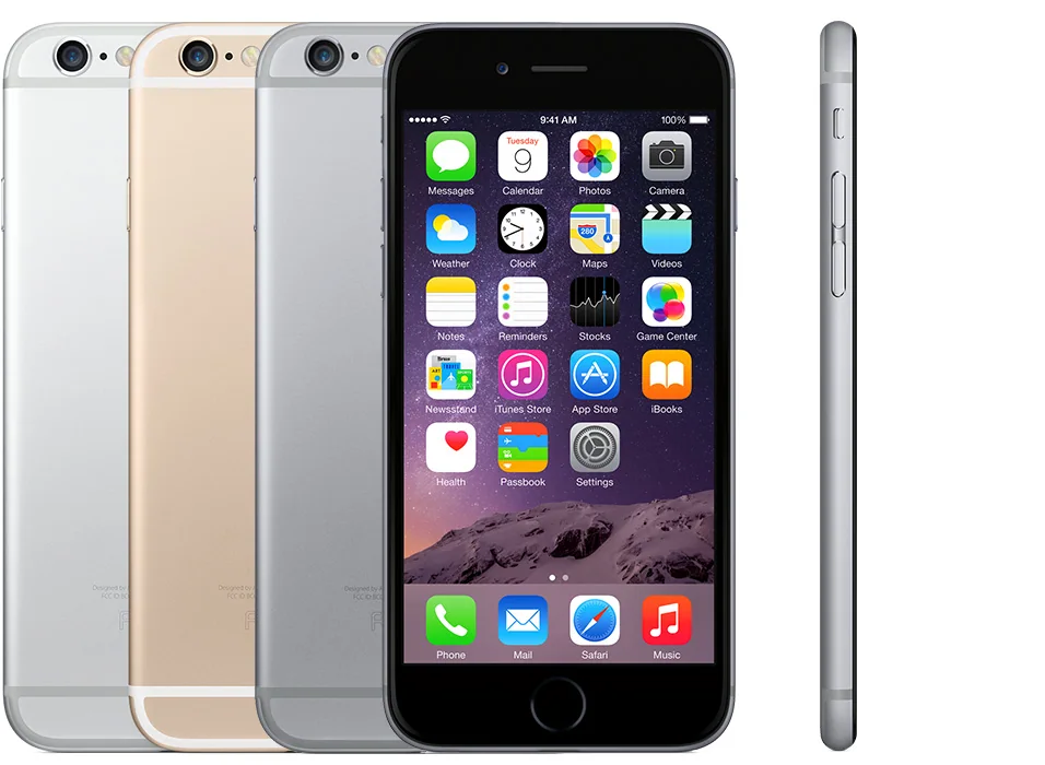 iPhone 6 — Space gray, silver, gold