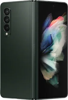 Galaxy Z Fold3 — phantom-green