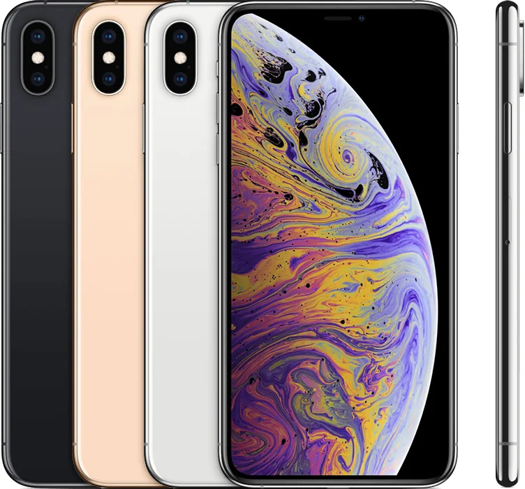 iPhone XS Max — Silver, space gray, gold