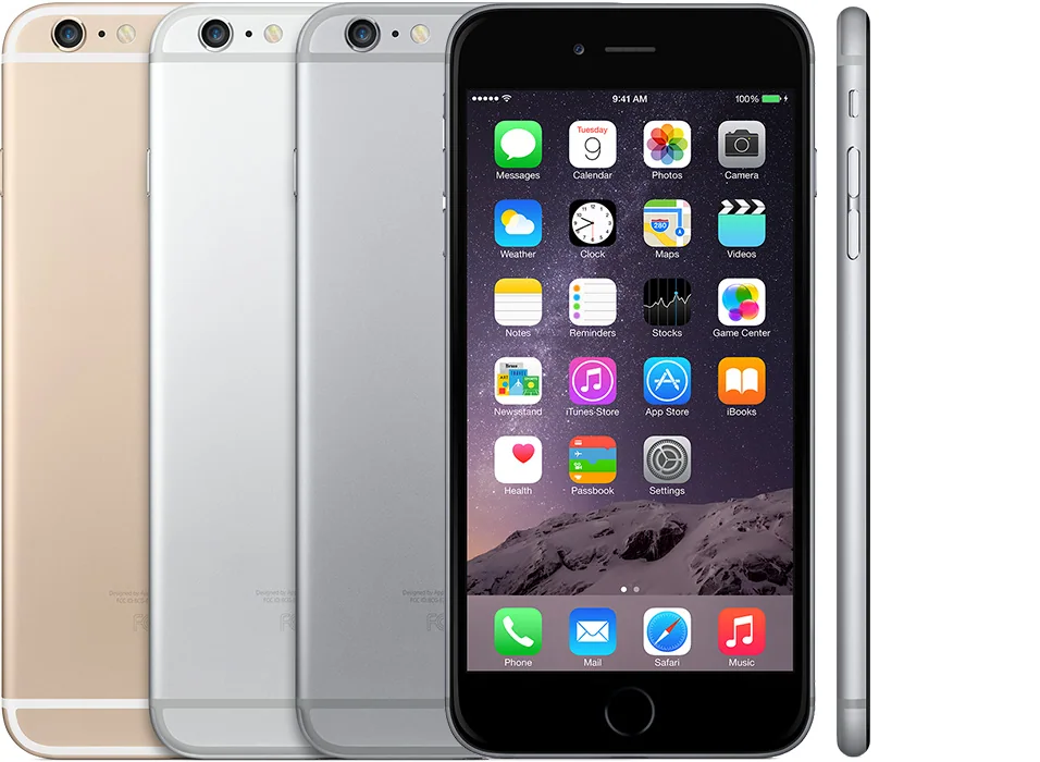 iPhone 6 Plus — Space gray, silver, gold