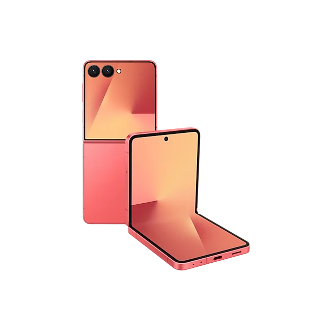 Galaxy Z Flip7 — Coralred